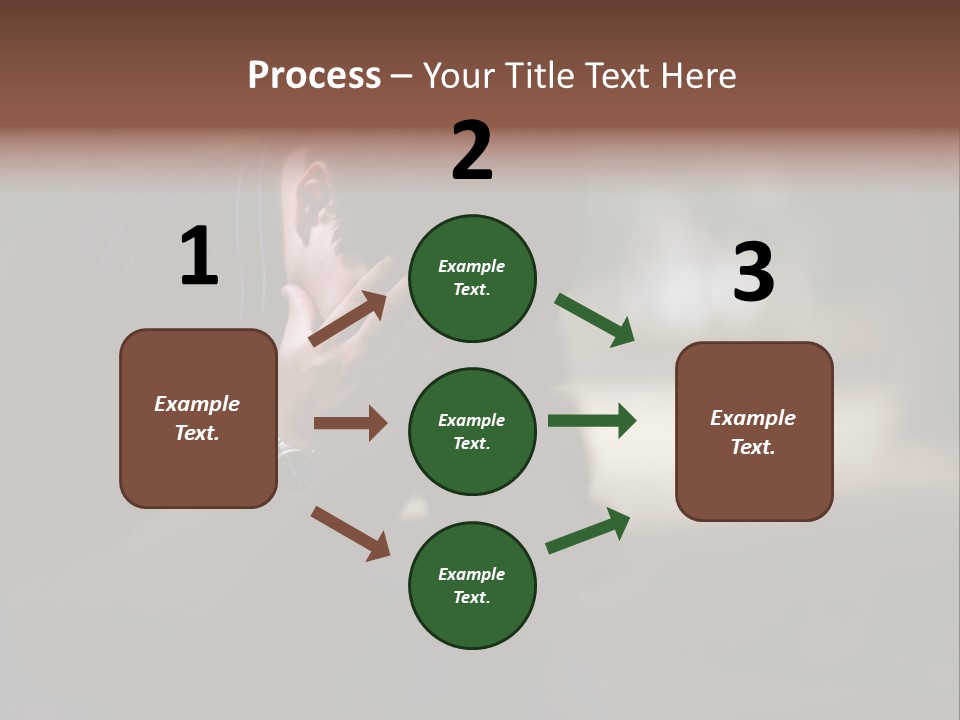 Young Model Unemployment PowerPoint Template