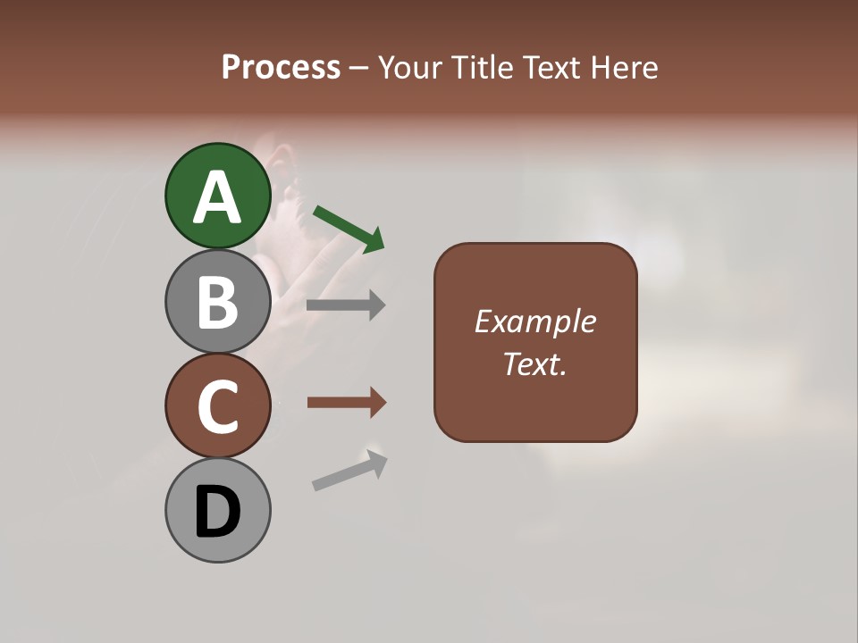Young Model Unemployment PowerPoint Template
