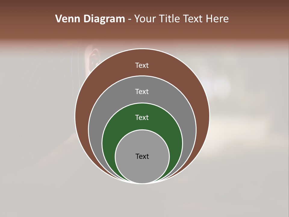 Young Model Unemployment PowerPoint Template