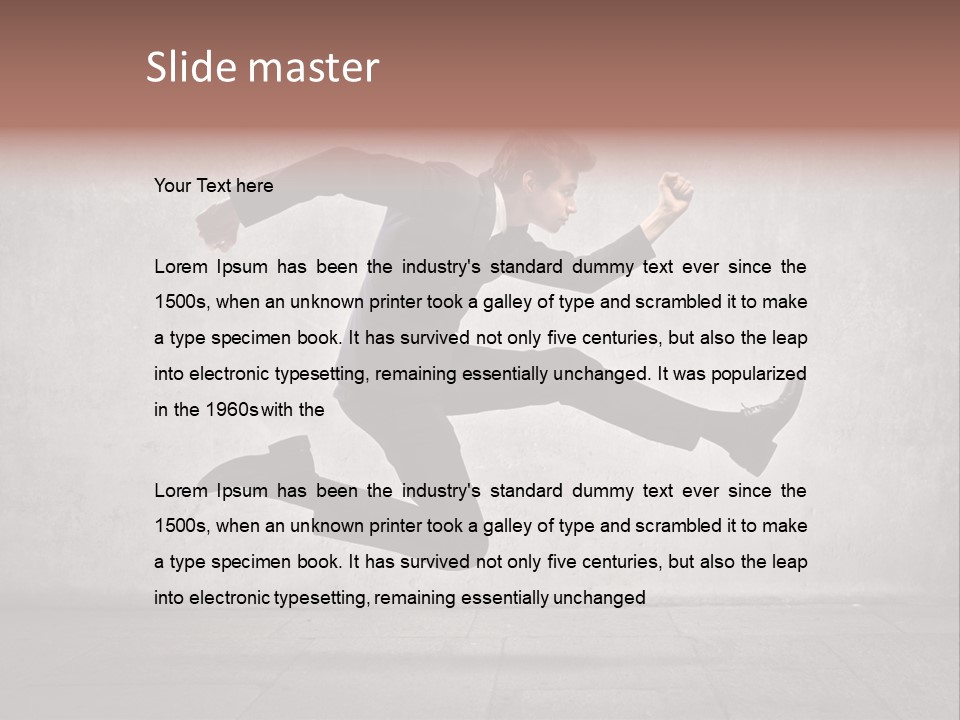 Active Earn Street PowerPoint Template