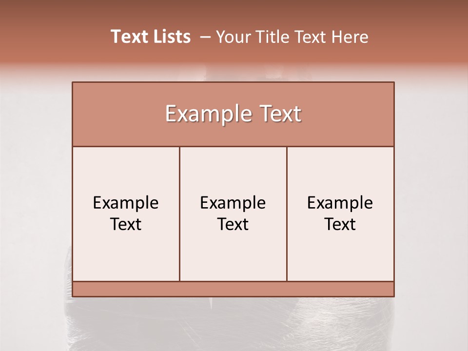 Legate Face Expression PowerPoint Template