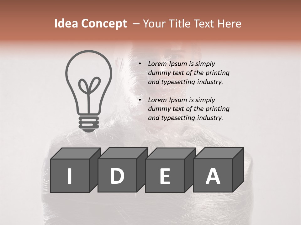Legate Face Expression PowerPoint Template