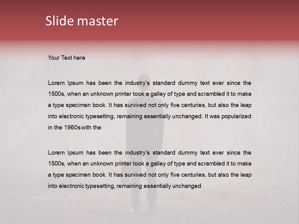 Bag Job Business PowerPoint Template