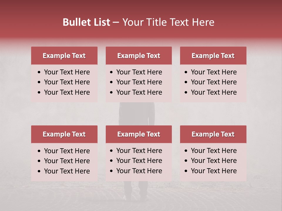 Bag Job Business PowerPoint Template