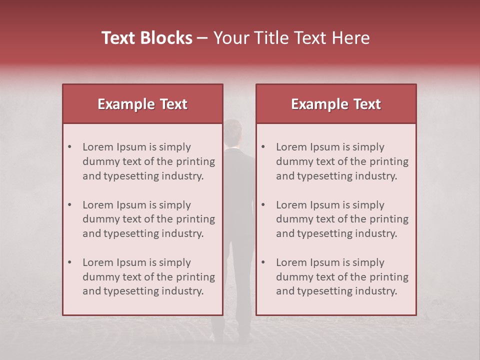 Bag Job Business PowerPoint Template