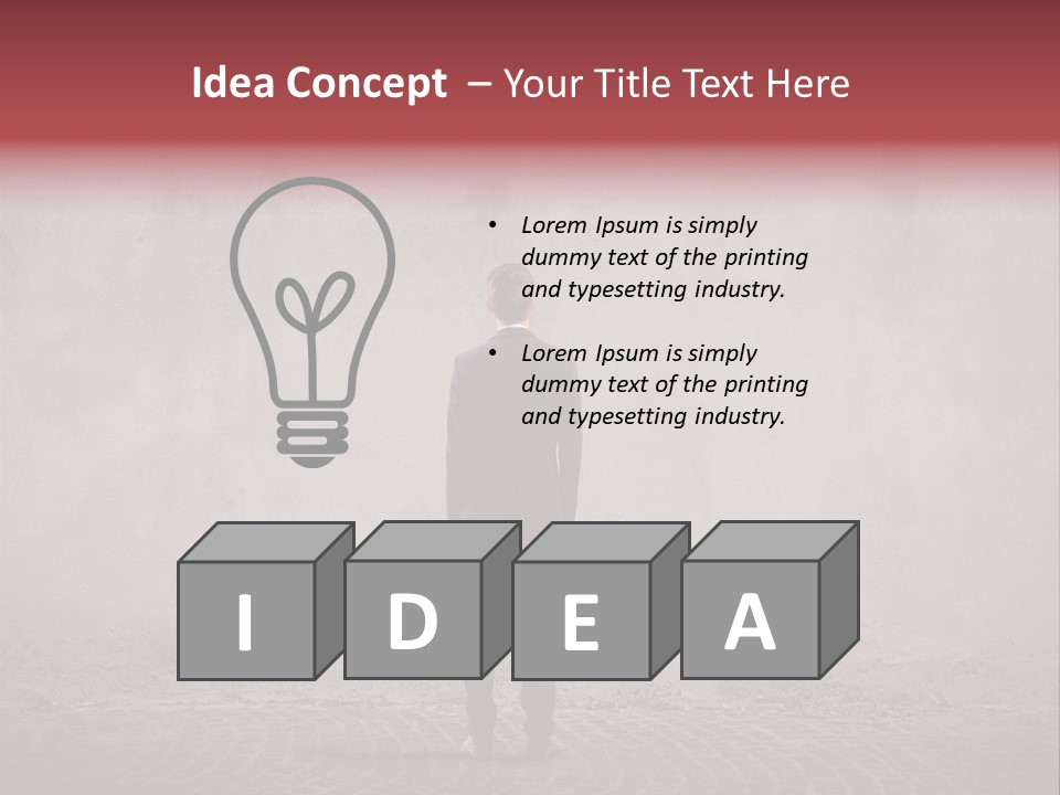 Bag Job Business PowerPoint Template