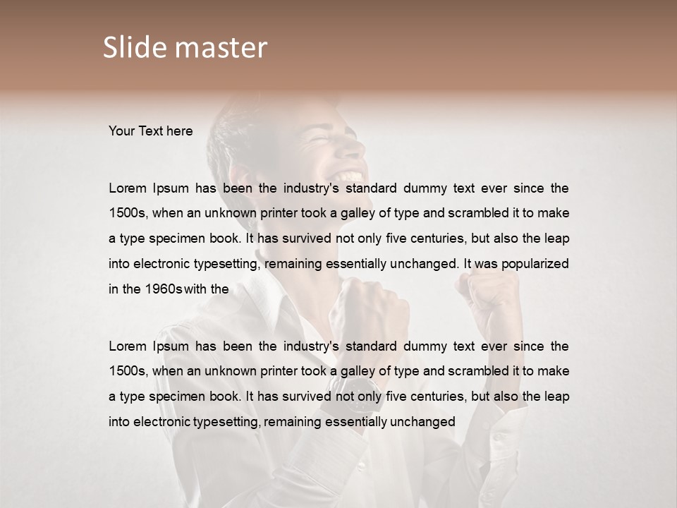 Gain Boy Fun PowerPoint Template