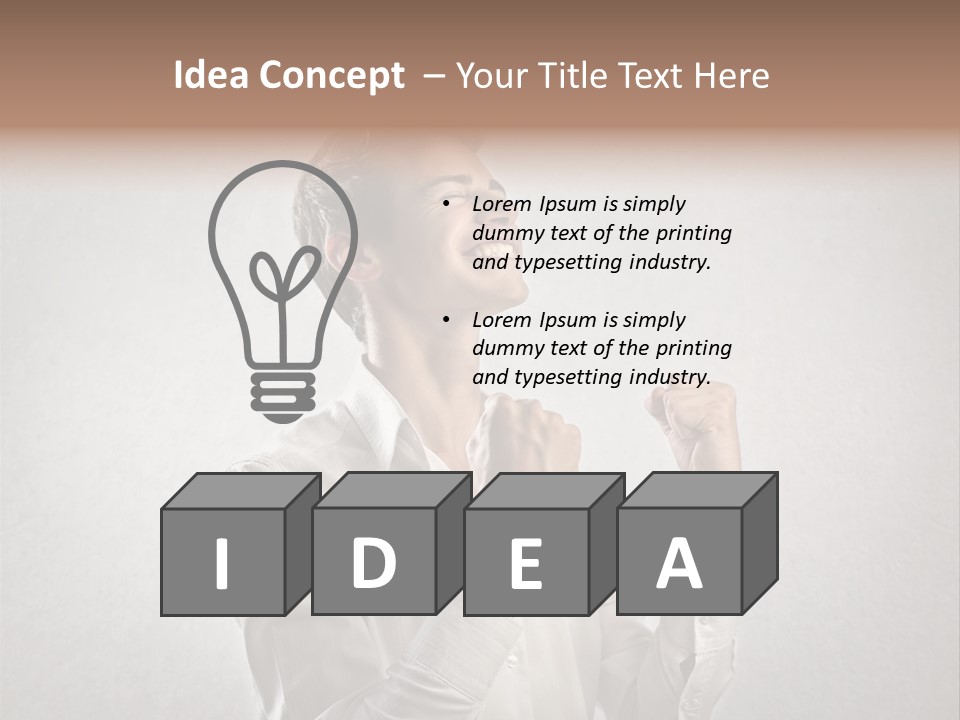 Gain Boy Fun PowerPoint Template