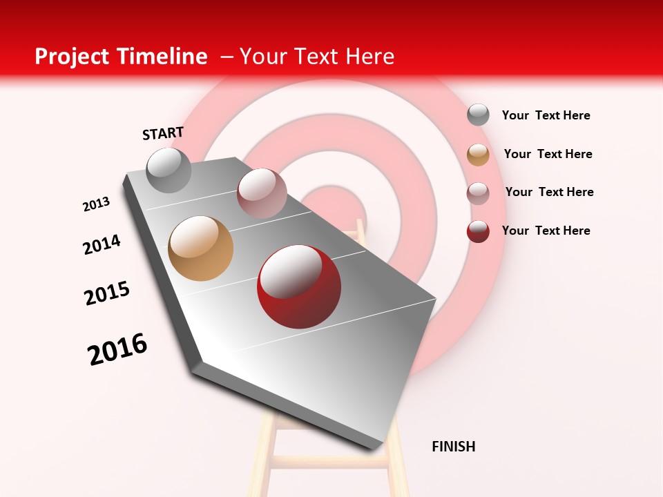 Market Illustration Success PowerPoint Template