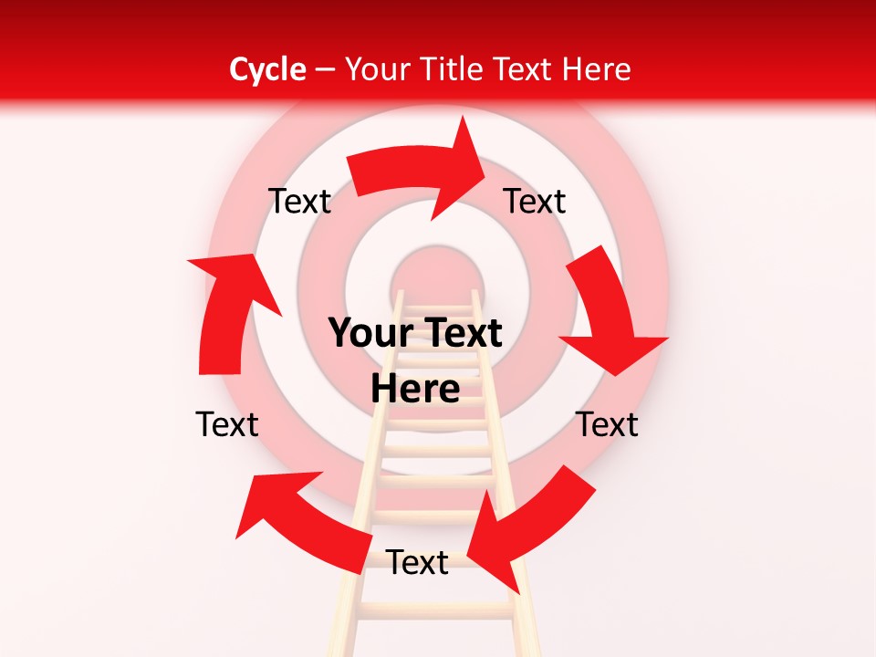 Market Illustration Success PowerPoint Template