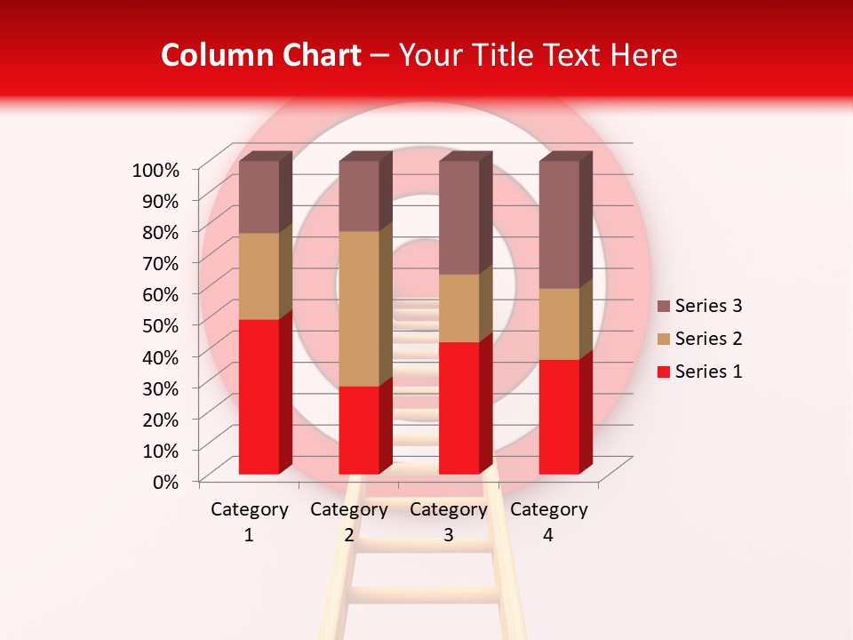Market Illustration Success PowerPoint Template