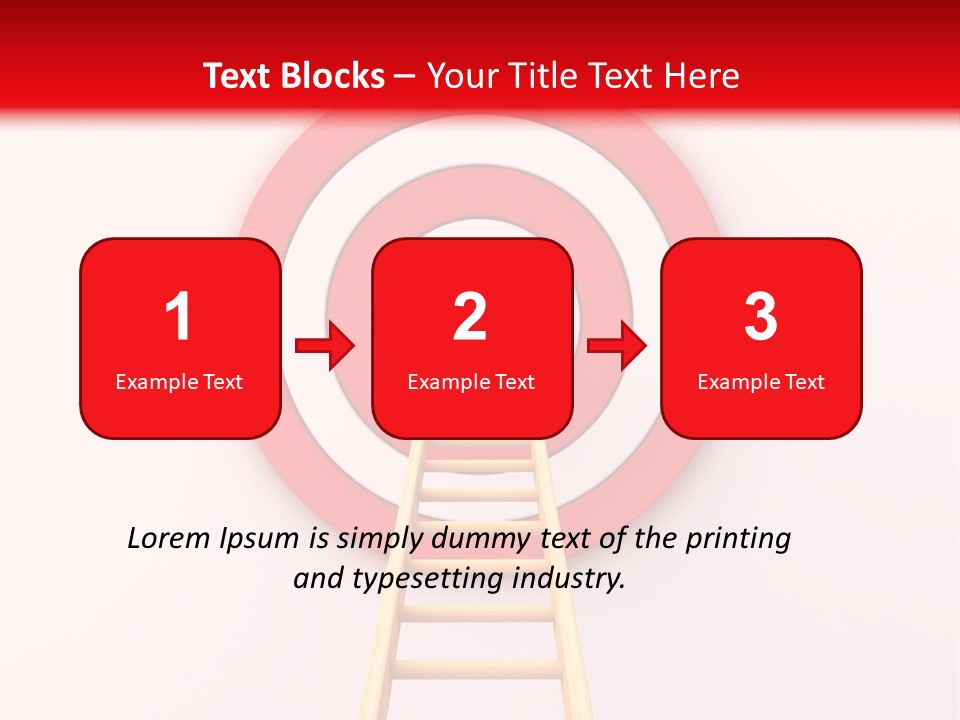 Market Illustration Success PowerPoint Template