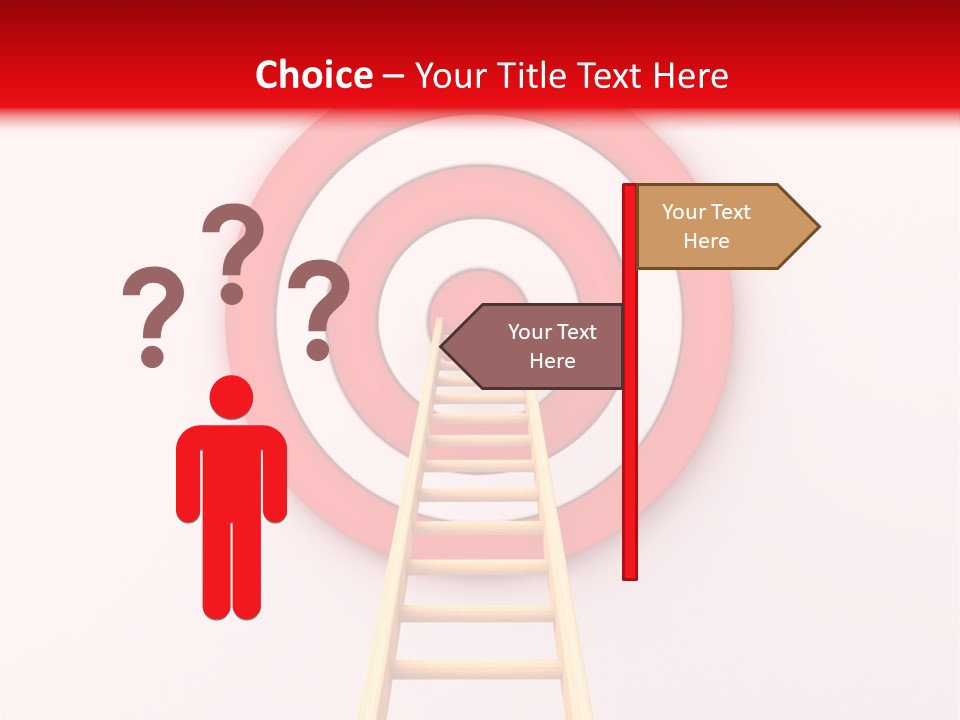 Market Illustration Success PowerPoint Template