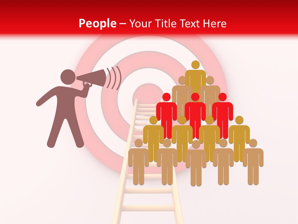 Market Illustration Success PowerPoint Template