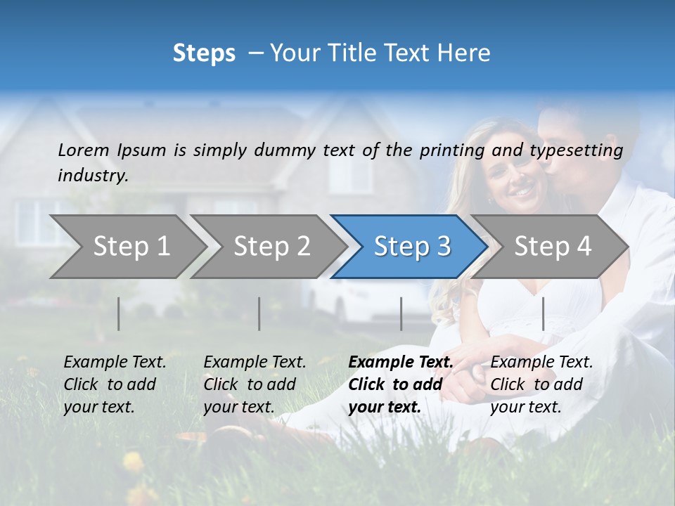 New House Property PowerPoint Template