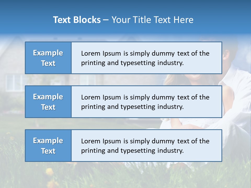 New House Property PowerPoint Template