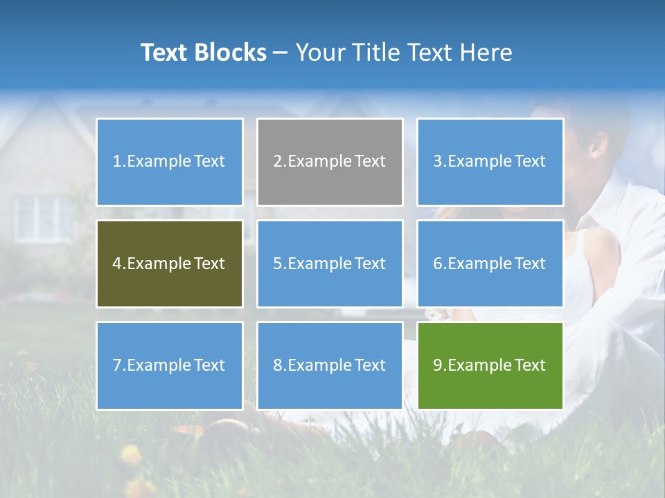 New House Property PowerPoint Template