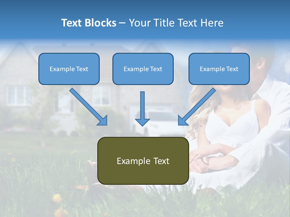 New House Property PowerPoint Template