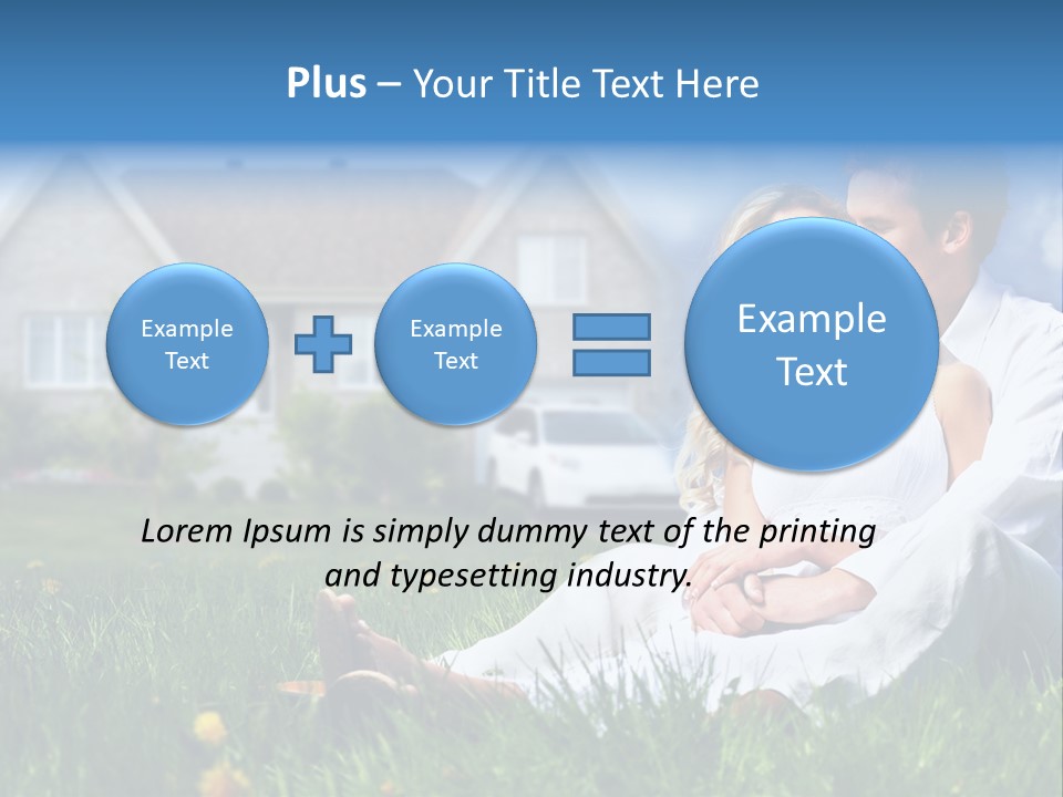 New House Property PowerPoint Template