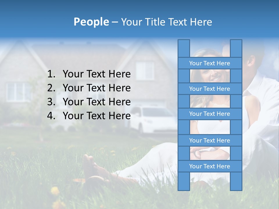 New House Property PowerPoint Template