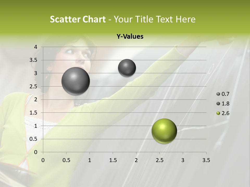 Girl Elementary Portrait PowerPoint Template
