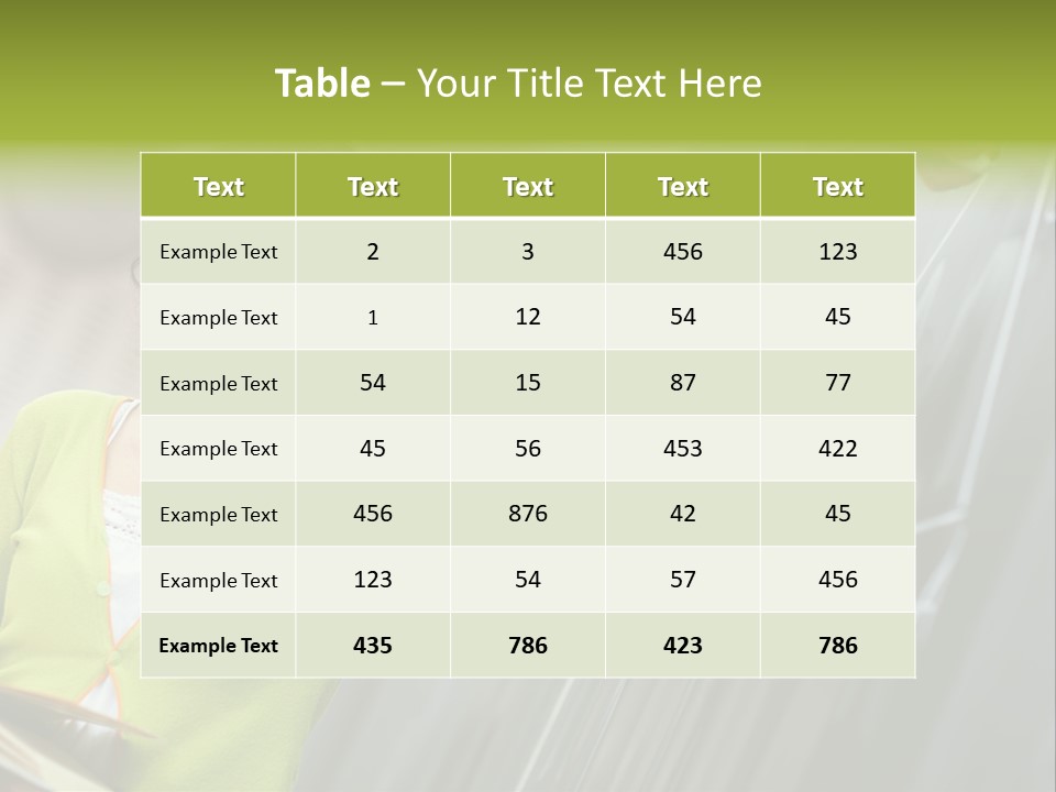 Girl Elementary Portrait PowerPoint Template