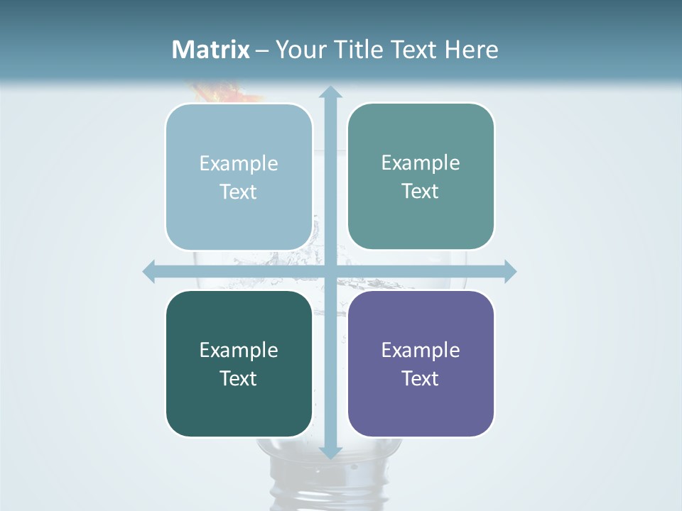 Water Wire Sign PowerPoint Template