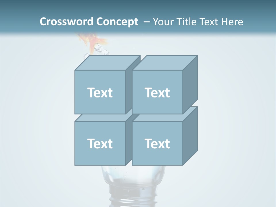 Water Wire Sign PowerPoint Template