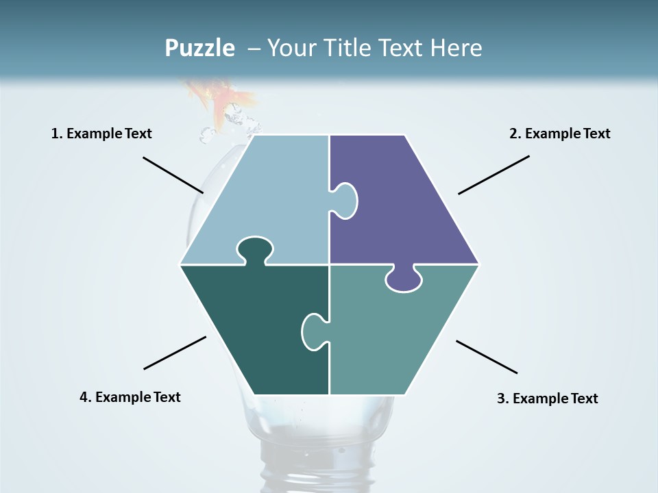 Water Wire Sign PowerPoint Template