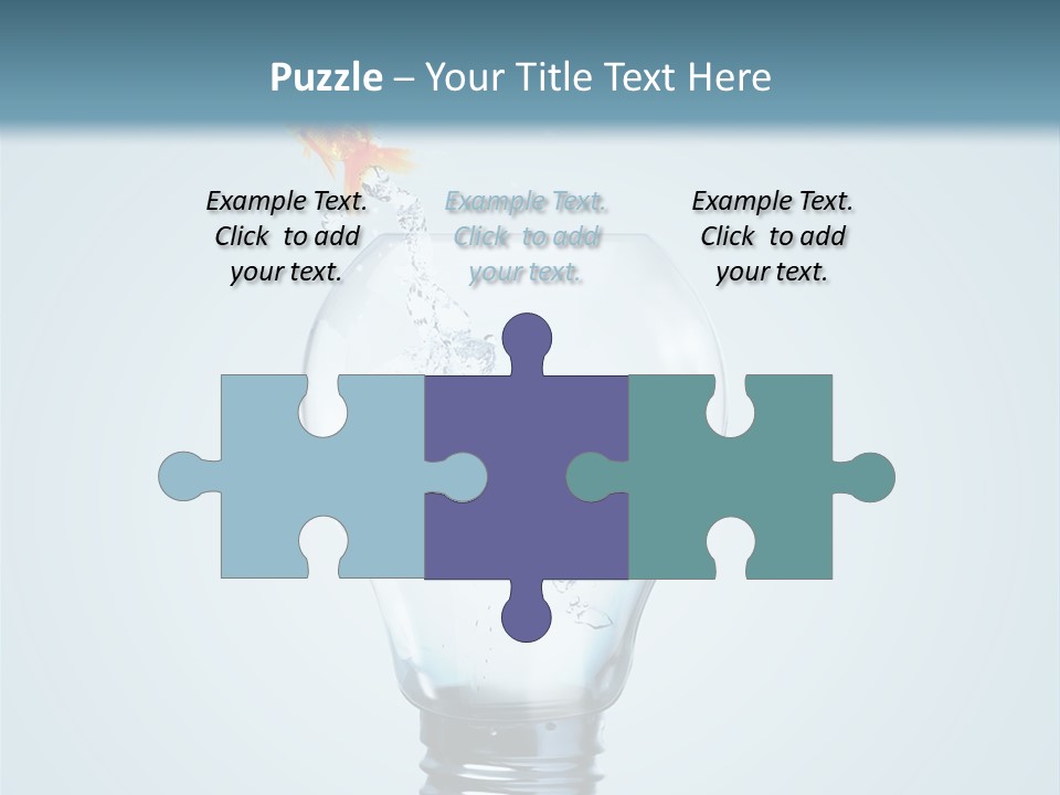 Water Wire Sign PowerPoint Template