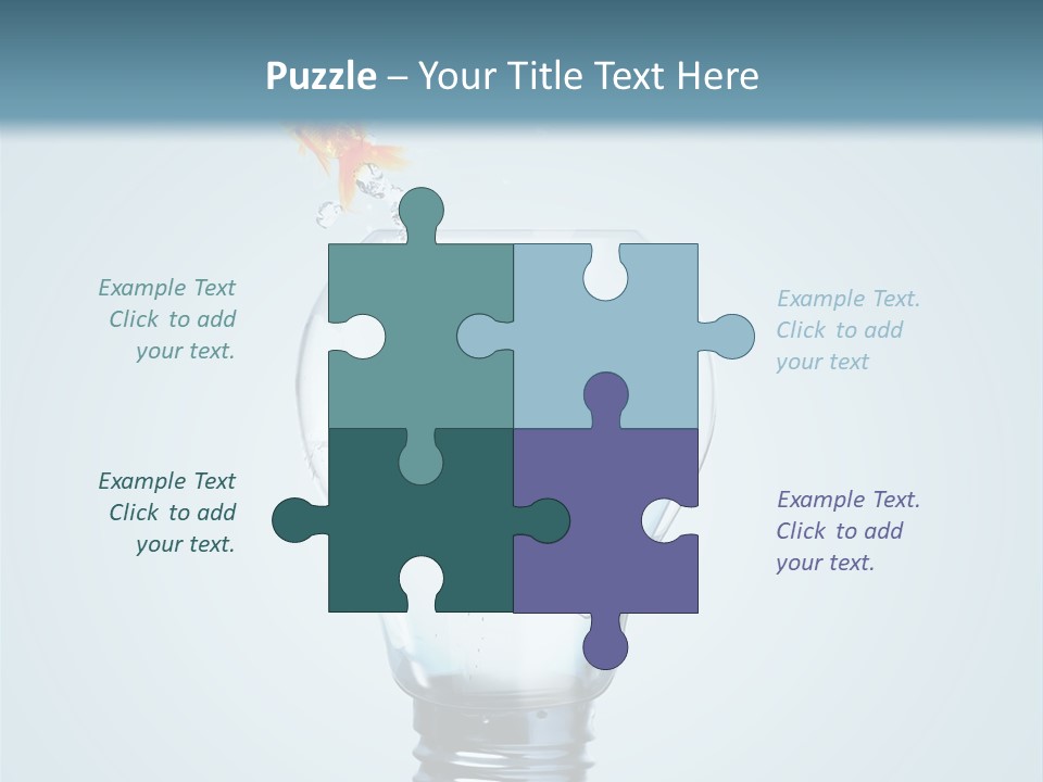 Water Wire Sign PowerPoint Template