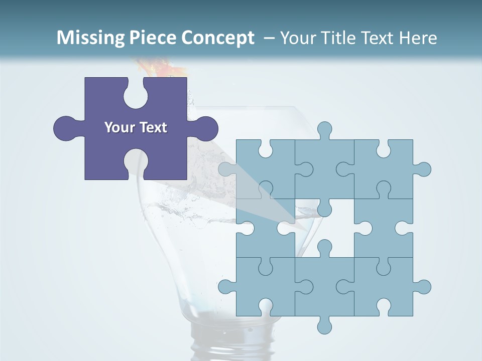 Water Wire Sign PowerPoint Template