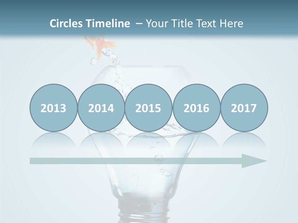 Water Wire Sign PowerPoint Template