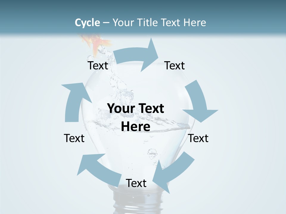 Water Wire Sign PowerPoint Template