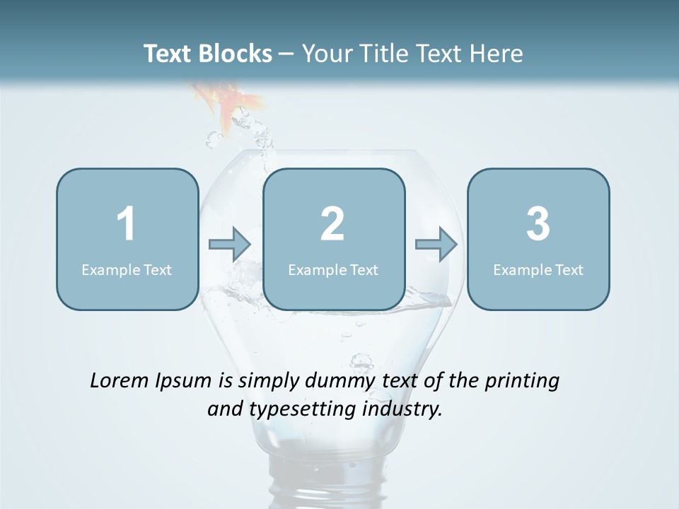 Water Wire Sign PowerPoint Template