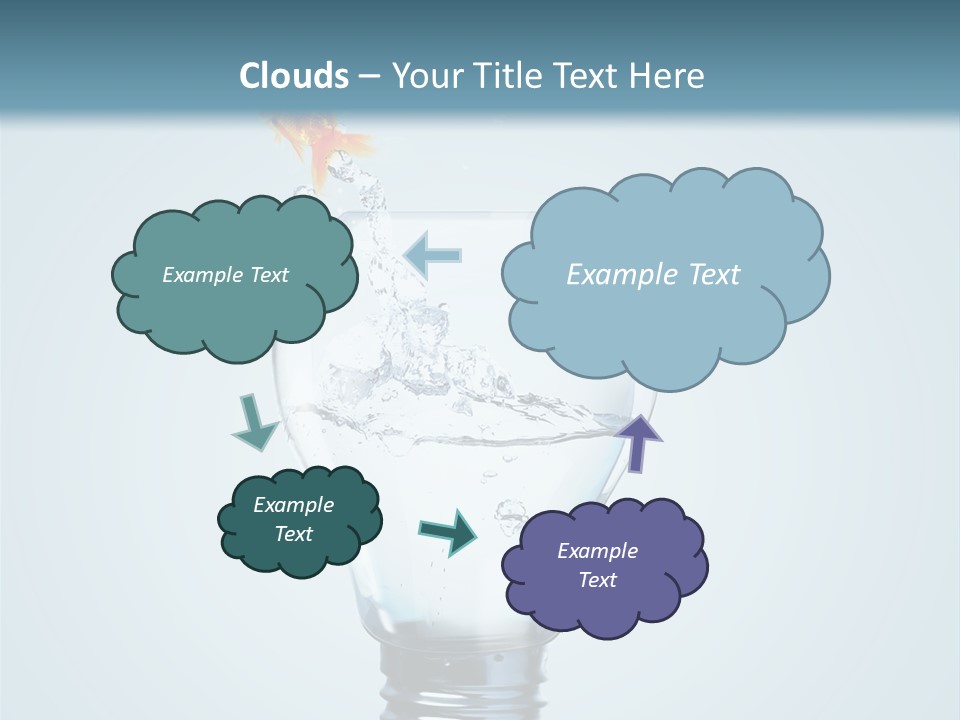 Water Wire Sign PowerPoint Template