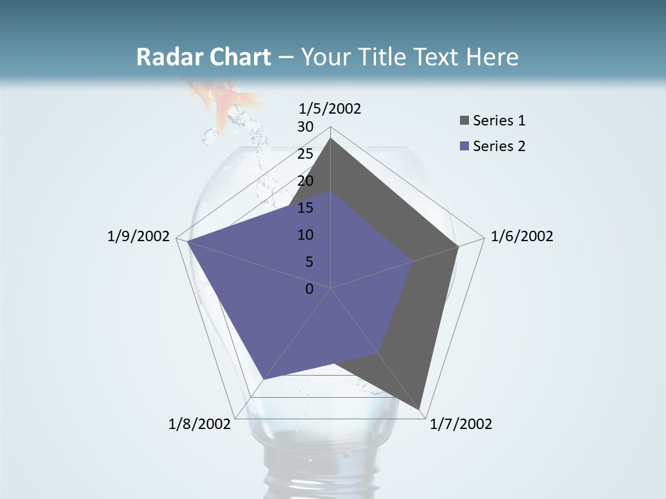 Water Wire Sign PowerPoint Template