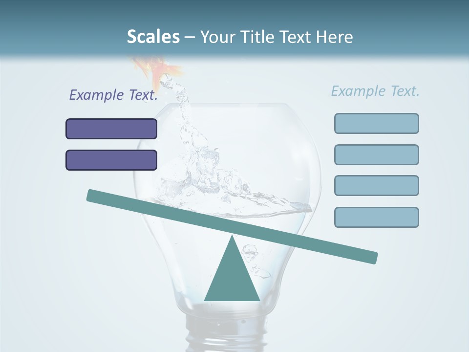 Water Wire Sign PowerPoint Template