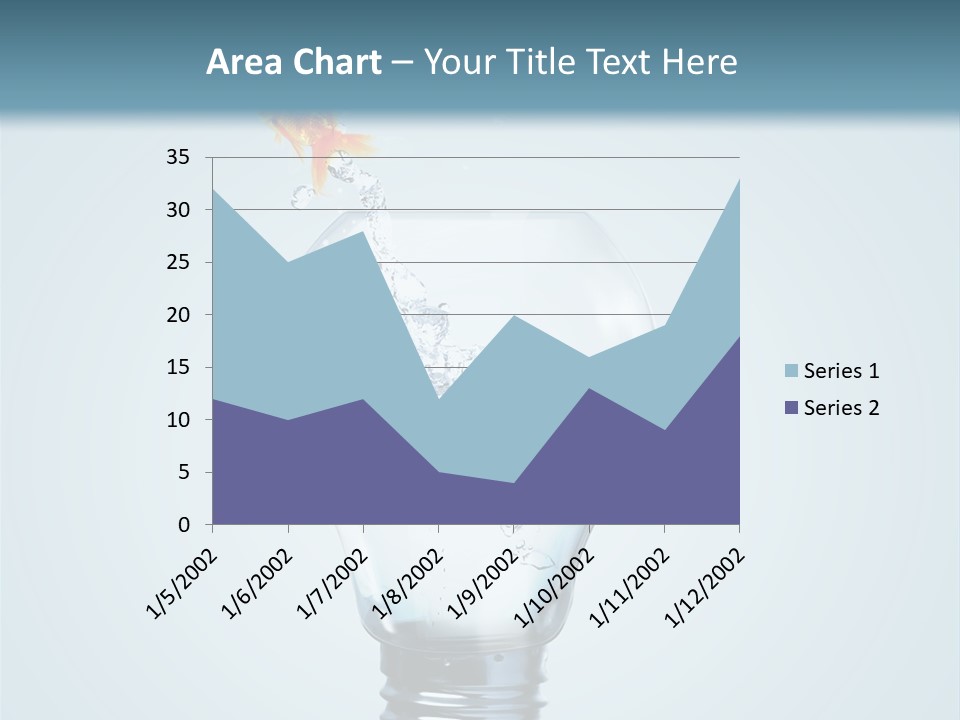 Water Wire Sign PowerPoint Template