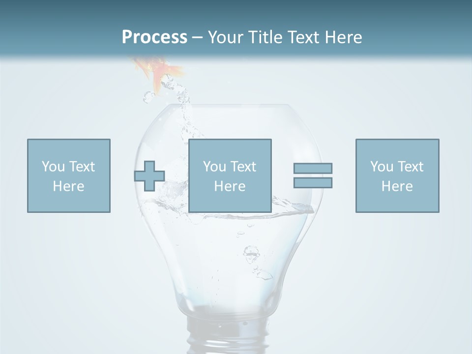 Water Wire Sign PowerPoint Template