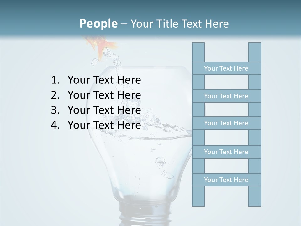 Water Wire Sign PowerPoint Template