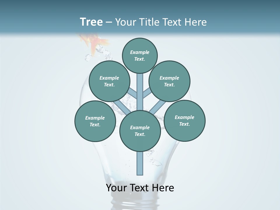 Water Wire Sign PowerPoint Template