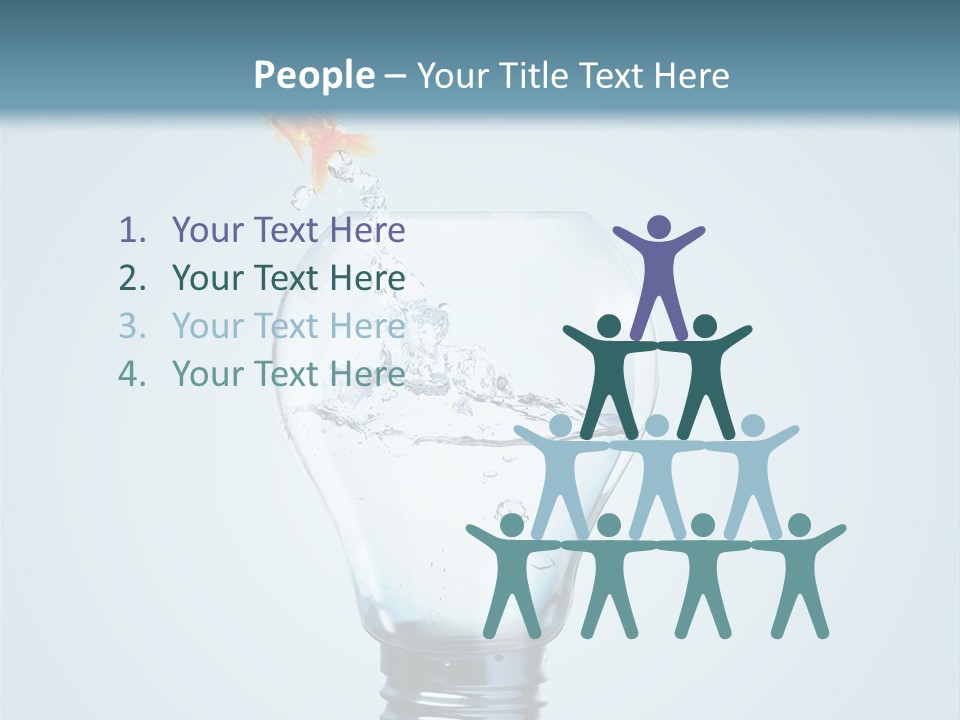 Water Wire Sign PowerPoint Template