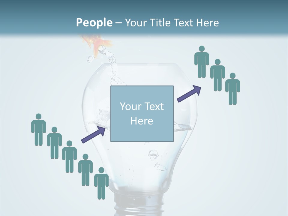 Water Wire Sign PowerPoint Template