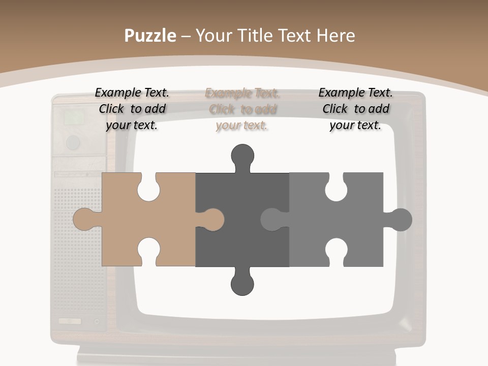 Grunge Commercial News PowerPoint Template