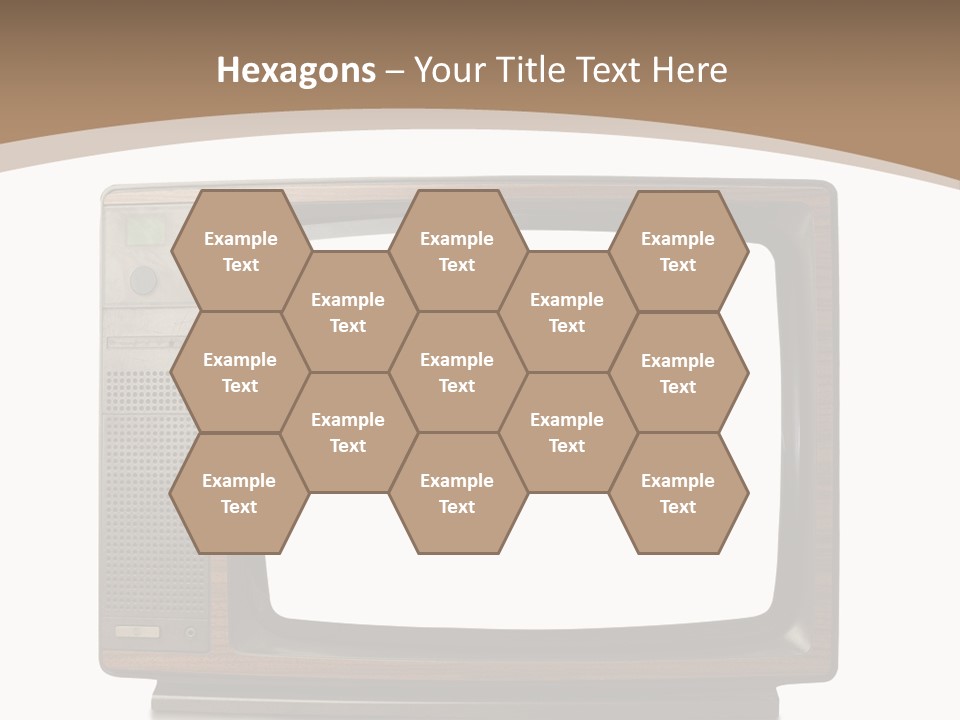 Grunge Commercial News PowerPoint Template