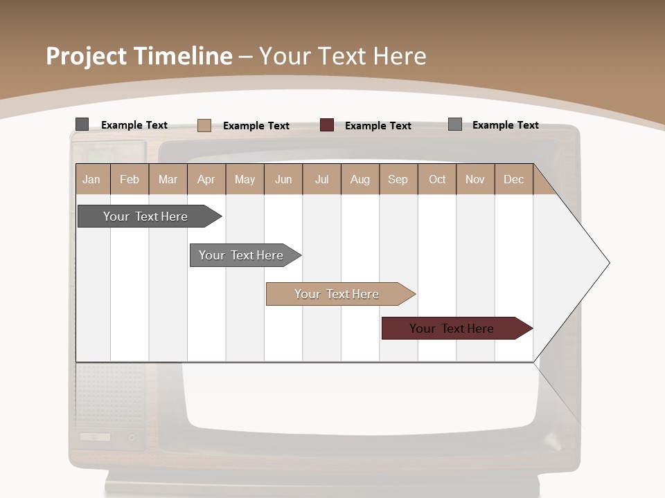 Grunge Commercial News PowerPoint Template