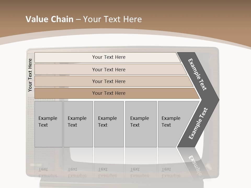 Grunge Commercial News PowerPoint Template