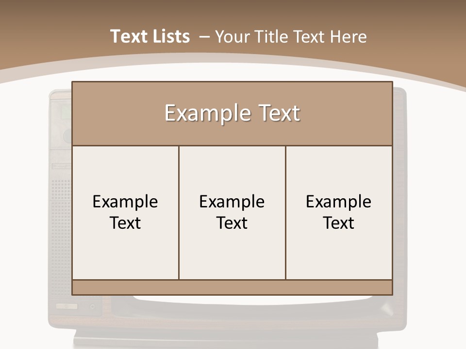 Grunge Commercial News PowerPoint Template