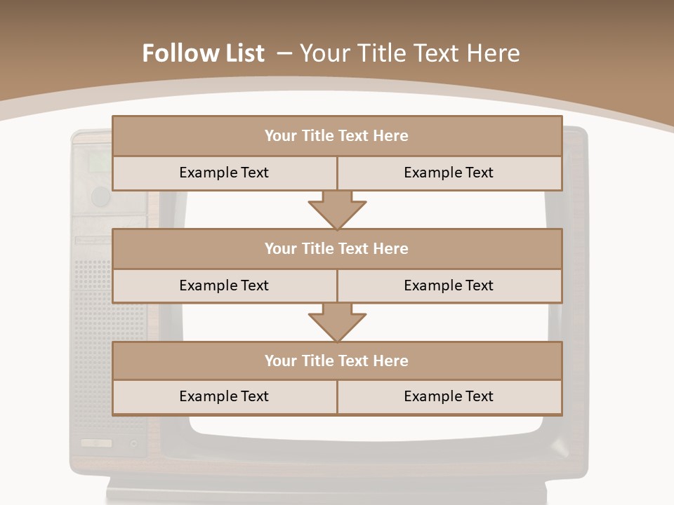 Grunge Commercial News PowerPoint Template